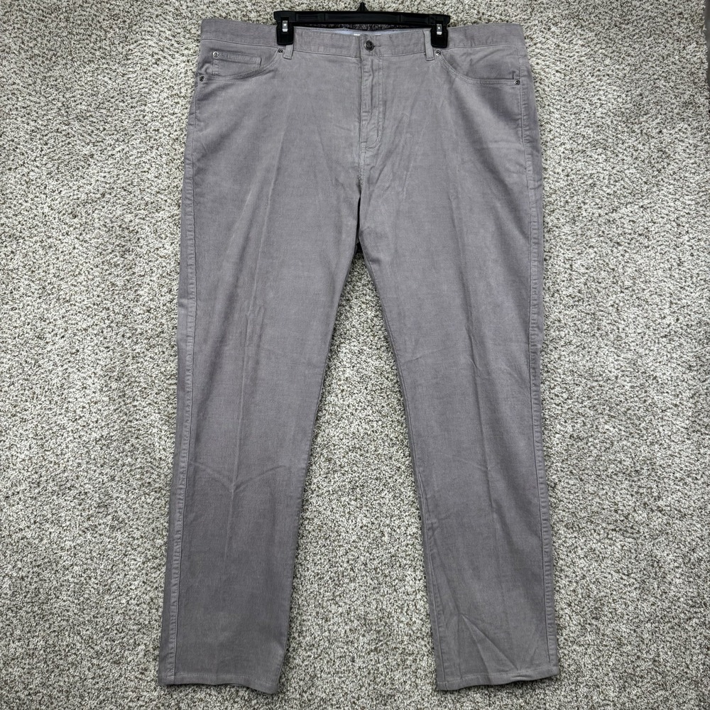 Peter‎ Millar Superior Soft Corduroy Pants Men's 42x32 Gray Crown Collection